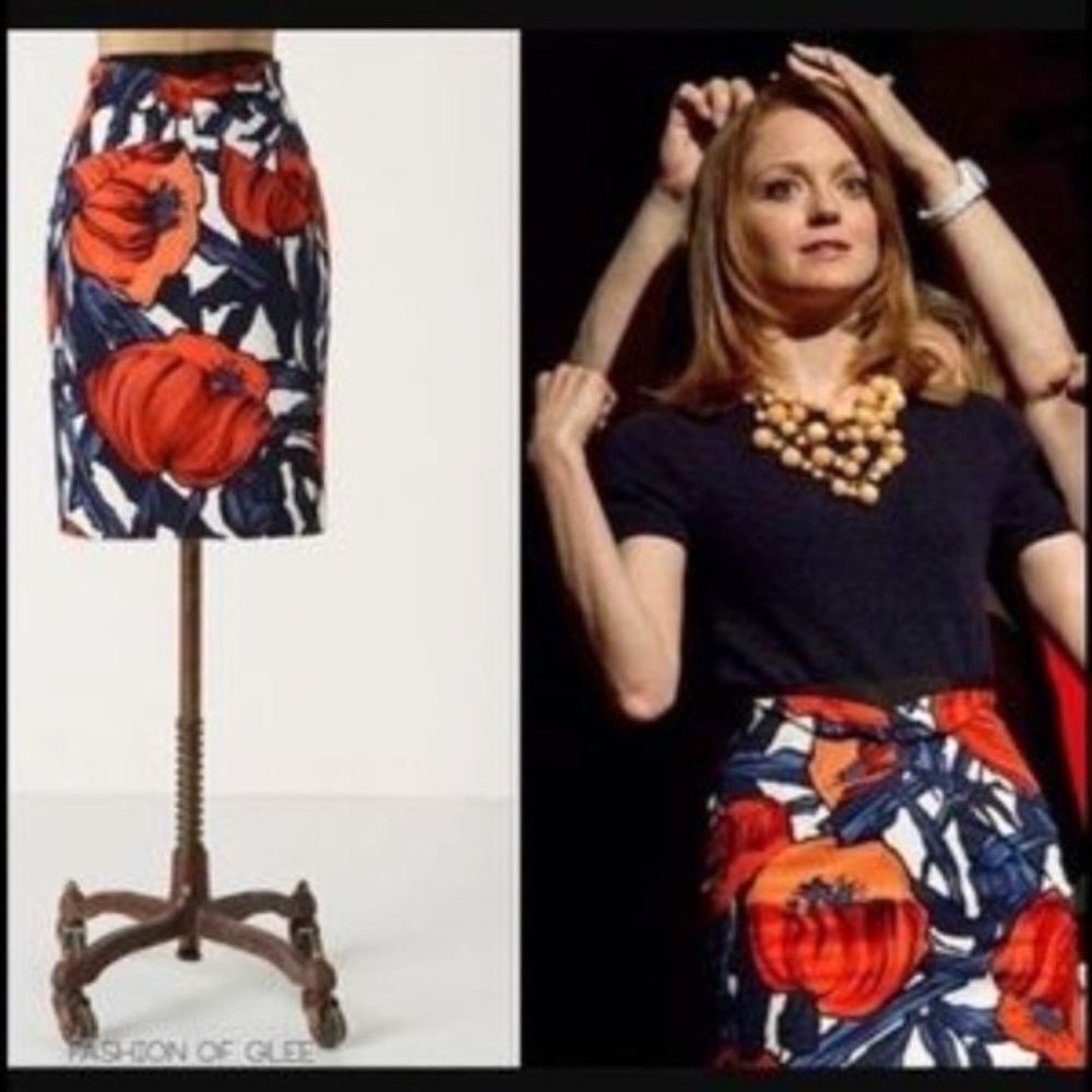 Anthro Moulinette Soeurs Poppy Floral Skirt Sz‎ 0